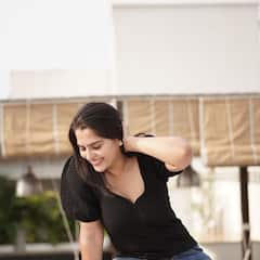 బ్లాక్ బెర్రిలా ఉన్న'బలగం' బ్యూటి కావ్య కళ్యాణ్ రామ్