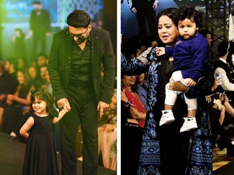 Ramp Debut: র্যাম্প-ওয়াকে ডেবিউ করলেন দুই তারকা সন্তান, আনায়রা ও লক্ষ্য Kapil Sharma Walks The Ramp With Daughter Anayra, Bharti Singh's Son Laksh Also Makes Ramp Debut Ramp Debut: র্যাম্প-ওয়াকে ডেবিউ করলেন দুই তারকা সন্তান, আনায়রা ও লক্ষ্য