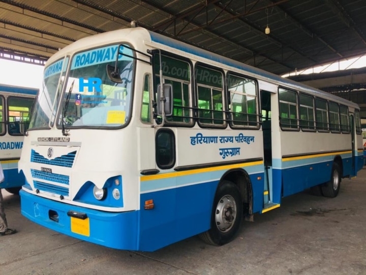 Haryana Roadways Bus Branding