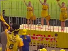 WATCH: Cheerleaders Imitate CSK Fan's Dance Moves. Netizens Cheer Too
