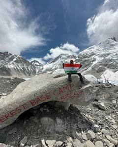 Khichdi And Sarabhai Vs Sarabhai Actor JD Majethia Climbs Everest Base Camp At 54 - See Pics