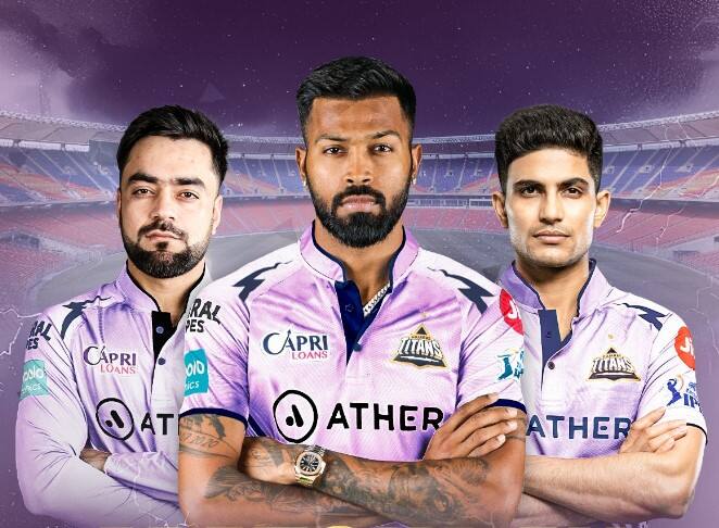 IPL 2023 Gujarat titans to wear purple jersey for cancer victims  IPL 2023: હૈદરાબાદ સામે જાંબલી કલરની જર્સીમાં જોવા મળી ગુજરાત ટાઈટન્સની ટીમ, કારણ જાણીને તમે પણ થઈ જશો ખુશ