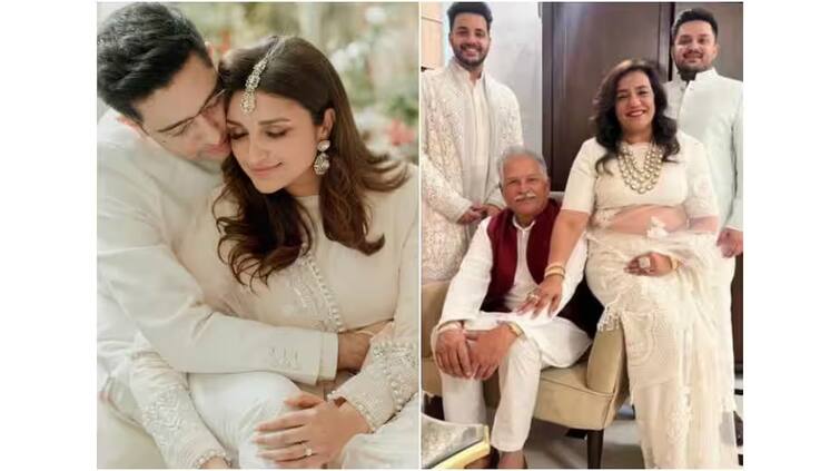 After Parineeti chopra Raghav chadha engagement the actress s mother became emotional shared the post and said this interesting thing Parineeti-Raghav: ਪਰਿਣੀਤੀ-ਰਾਘਵ ਦੀ ਮੰਗਣੀ ਤੋਂ ਬਾਅਦ ਭਾਵੁਕ ਹੋਈ ਰੀਨਾ ਚੋਪੜਾ, ਅਦਾਕਾਰਾ ਦੀ ਮਾਂ ਨੇ ਪੋਸਟ ਸਾਂਝੀ ਕਰ ਕਹੀ ਇਹ ਗੱਲ