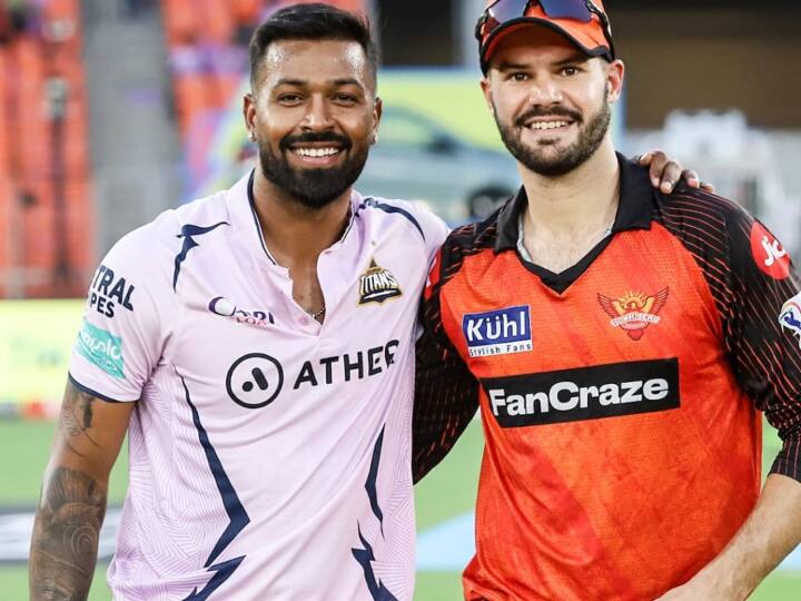 Why is Gujarat Titans wearing lavender jersey against Sunrisers Hyderabad?  - Sportstar