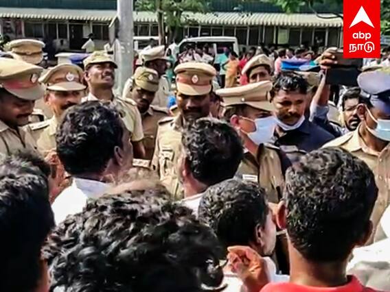 TN Spurious Liquor : முதல்வர் வருகைக்கு முன் பரபரப்பு.. சமாதானம் செய்த போலீஸ்.. கள்ளச்சாராய மரணங்கள்