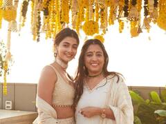 అమ్మతో పూజా హెగ్డే