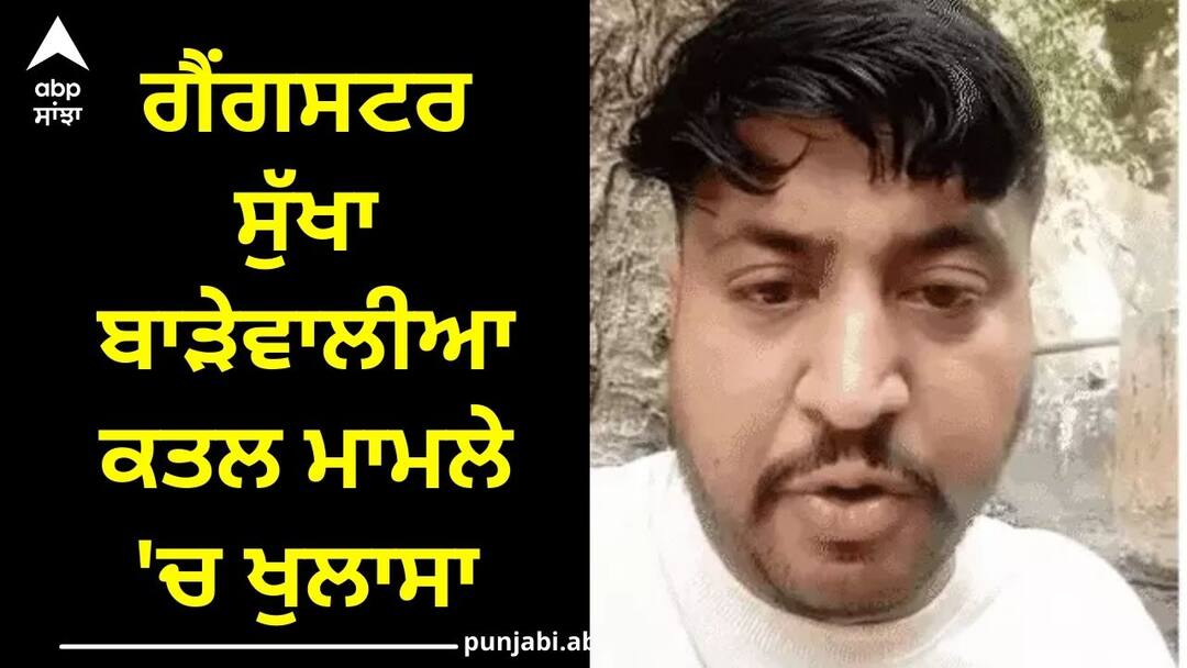 Disclosure in the murder case of gangster Sukha Badewalia Ludhiana News: ਭਗੌੜੇ ਮੁਲਜ਼ਮ ਨੇ ਗੈਂਗਸਟਰ ਸੁੱਖਾ ਬਾੜੇਵਾਲੀਆ ਕਤਲ ਮਾਮਲੇ 'ਚ ਕੀਤਾ ਖੁਲਾਸਾ, ਕਿਹਾ-ਇੰਸਪੈਕਟਰ ਨੇ ਕੱਢੀ ਦੁਸ਼ਮਣੀ