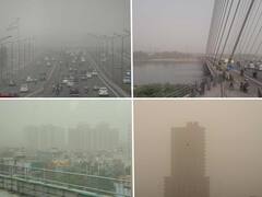 Delhi Covered In Smog As Dust-Raising Winds Sweep National Capital. In Pics
