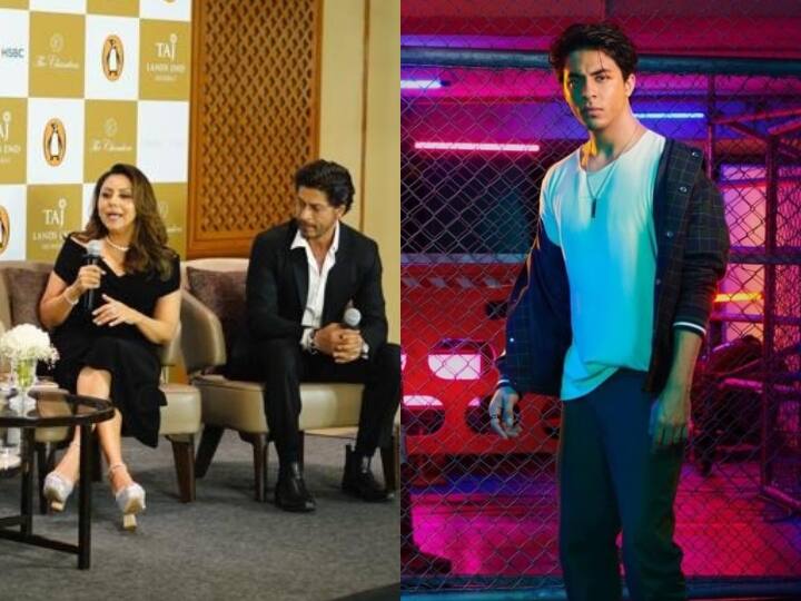 Aryan Khan busier than his father Shahrukh khan said Gauri Khan in her New coffee table book launching Gauri Khan Book Launch: शाहरुख से ज्यादा बिजी रहते हैं उनके शहजादे, बेटे आर्यन को लेकर गौरी खान ने किया खुलासा