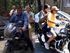 Amitabh Bachchan, Anushka Sharma: இவங்களுக்கு லிஃப்ட் கொடுத்தது குற்றமா?.ஹெல்மெட் அணியாமல் சென்று அபராதம் பெற்ற பாலிவுட் நடிகர்கள்