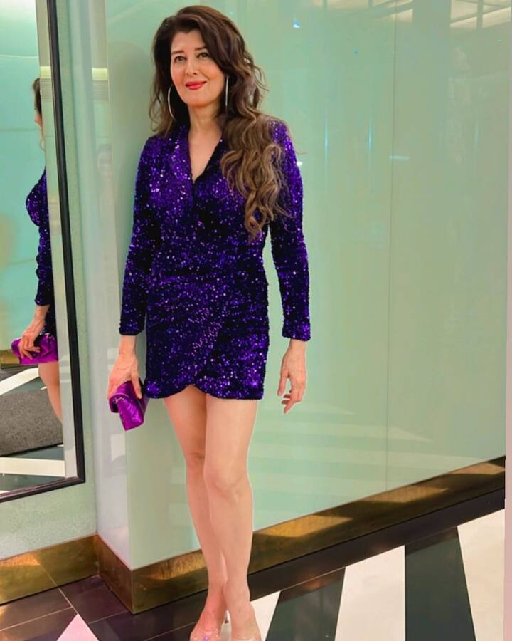 Sangeeta Bijlani is a yesteryear Bollywood star known for films like Qatil, Tridev, Yodha and so many more