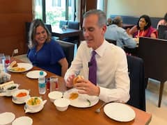 WATCH: US Ambassador To India Eric Garcetti Explores Maharashtrian Food In Delhi, Check Out His Reaction