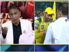 WATCH: Sunil Gavaskar Gets Teary-Eyed While Showing Dhoni's Autographed Shirt On Live TV