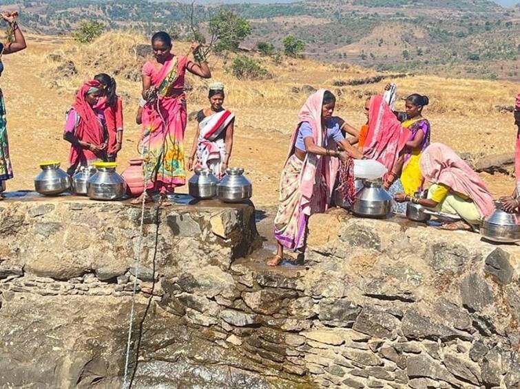 maharashtra news nashik news Tanker to 55 villages in Nashik district, dam stock at 36 percent Nashik News : पाण्यापायी महिलांच्या डोळ्यात पाणी..., नाशिक जिल्ह्यात 55 गावांना टँकर, अशी आहे धरणांची स्थिती