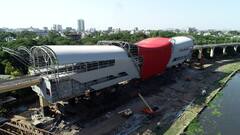 Pune Metro : मेट्रो स्थानकावर  'पुणेरी छाप';  ऐतिहासिक 'मावळा पगडी'चे काम अंतिम टप्प्यात, पाहा फोटो....