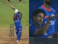 सूर्यकुमार के छक्के पर सचिन तेंदुलकर का रिएक्शन हुआ था वायरल, जानिए अब इस पर SKY ने क्या कहा