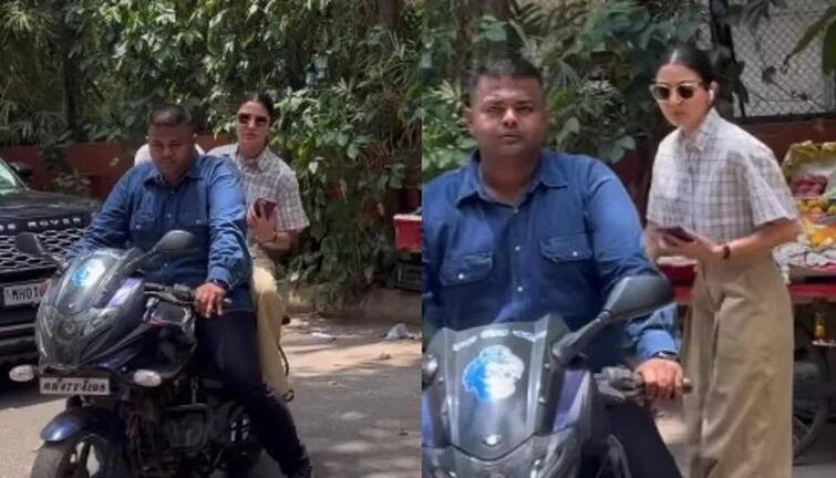 Watch: Anushka Sharma goes on bike ride with bodyguard, video goes viral Watch: બોડીગાર્ડ સાથે બાઇક રાઈડ પર નીકળી Anushka Sharma, વીડિયો થયો વાયરલ