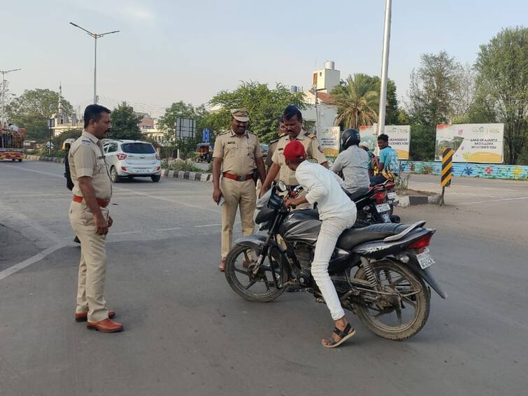 Maharashtra News Chhatrapati Sambhaji Nagar police issued a red alert in the city  Given the incidents of violence in the state राज्यातील हिंसाचाराच्या घटनांच्या पार्श्वभूमीवर संभाजीनगर पोलिसांकडून शहरात रेड अलर्ट