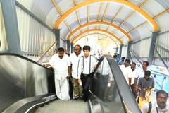 T nagar Skywalk : தியாகராய நகரில் மிக நீண்ட ஆகாய நடைமேடை திறந்து வைத்தார் முதலமைச்சர் மு.க ஸ்டாலின்!