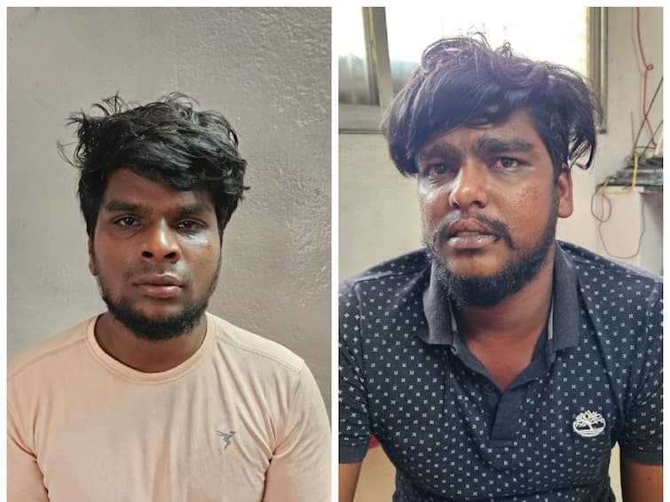 Coimbatore news police department arrested two people in the case of trying to steal jewelry from a woman in a car in Coimbatore TNN Crime: கோவையில் பட்டப்பகலில் காரில் வந்து பெண்ணிடம் நகை பறிப்பு -  கொள்ளையர்கள் 2 பேர் கைது