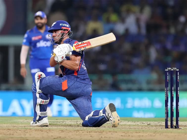 IPL 2023: LSG give target of 178 runs against MI in Match 63 at Ekana Sports City Stadium IPL 2023, LSG vs MI: టఫ్‌ పిచ్‌పై ముంబయి టార్గెట్‌ 178 - స్టాయినిస్‌ హల్క్‌ ఇన్నింగ్స్‌!