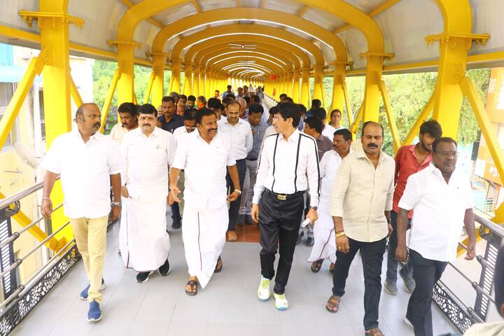 தியாகராய நகர் இருக்கும் கூட்ட நெரிசலை குறைக்கும் விதமாகவும் தி.நகர் பேருந்து நிலையம் முதல் மாம்பலம் ரெயில் நிலையம் வரை ஆகாய மார்க்கமாக செல்ல இப்பாலம் கட்டப்பட்டுள்ளது