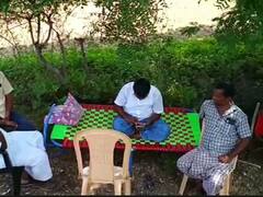 கரூரில் உயர்மின் கோபுரம் அமைக்க எதிர்ப்பு - விவசாயி 5வது நாளாக உண்ணாவிரதம்