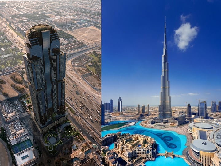 Al Habtoor Vs Burj Khalifa: दुबई के नाम आसमान छूती इमारतों की फेहरिस्त में एक नई बुलंदी जुड़ने जा रही है. बुर्ज खलीफा के बाद अब शहर में सबसे ऊंची रेसिडेंशियल प्रॉपर्टी का निर्माण हो रहा है...