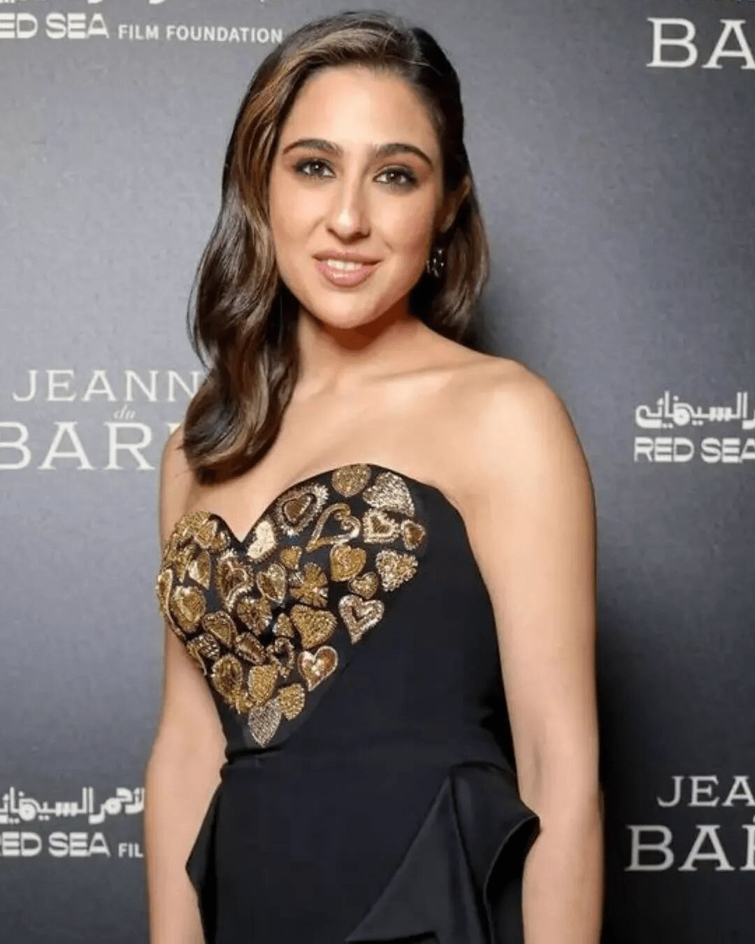 Actress Surabhi Stills At Audio Launch In Black Dress | Black dress, Dress,  Short long dresses
