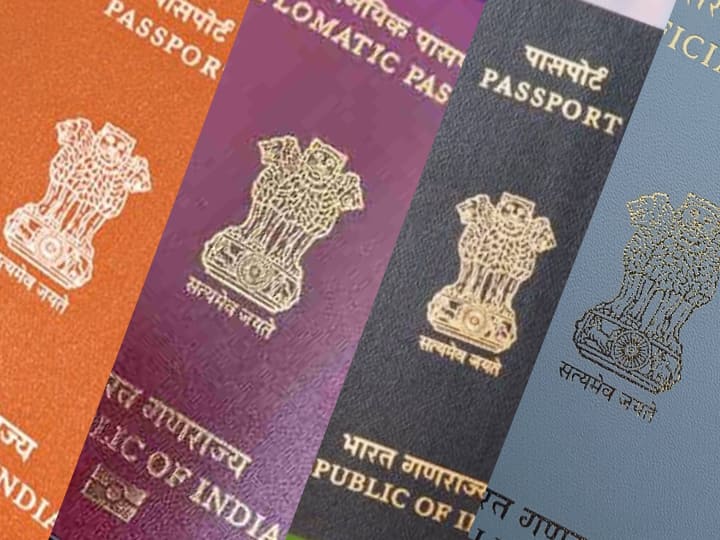 How many types of passport in india with colour 4 tyes and their meaning सिर्फ नीले रंग का ही नहीं होता भारतीय पासपोर्ट....हर रंग के धारक को मिलती है विशेष सुविधाएं