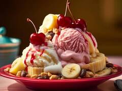 Fruit and Mint Custard: मीठे खाने कि हो रही है क्रविंग तो घर पर बनाएं फ्रूट मिंट कस्टर्ड