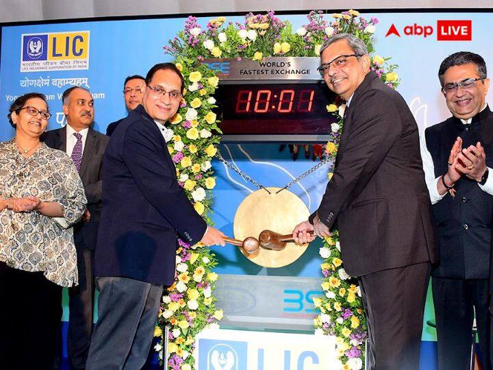 LIC completes one year of listing, stock trading 40% below IPO price