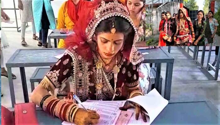 ਫੇਰੇ ਵਿਚਾਲੇ ਹੀ ਛੱਡ ਕੇ ਪ੍ਰੀਖਿਆ ਦੇਣ ਕਾਲਜ ਪਹੁੰਚ ਗਈ ਲਾੜੀ, ਬੋਲੀ – ਪੜ੍ਹਾਈ ਵੀ ਵਿਆਹ ਜਿੰਨੀ ਜ਼ਰੂਰੀ