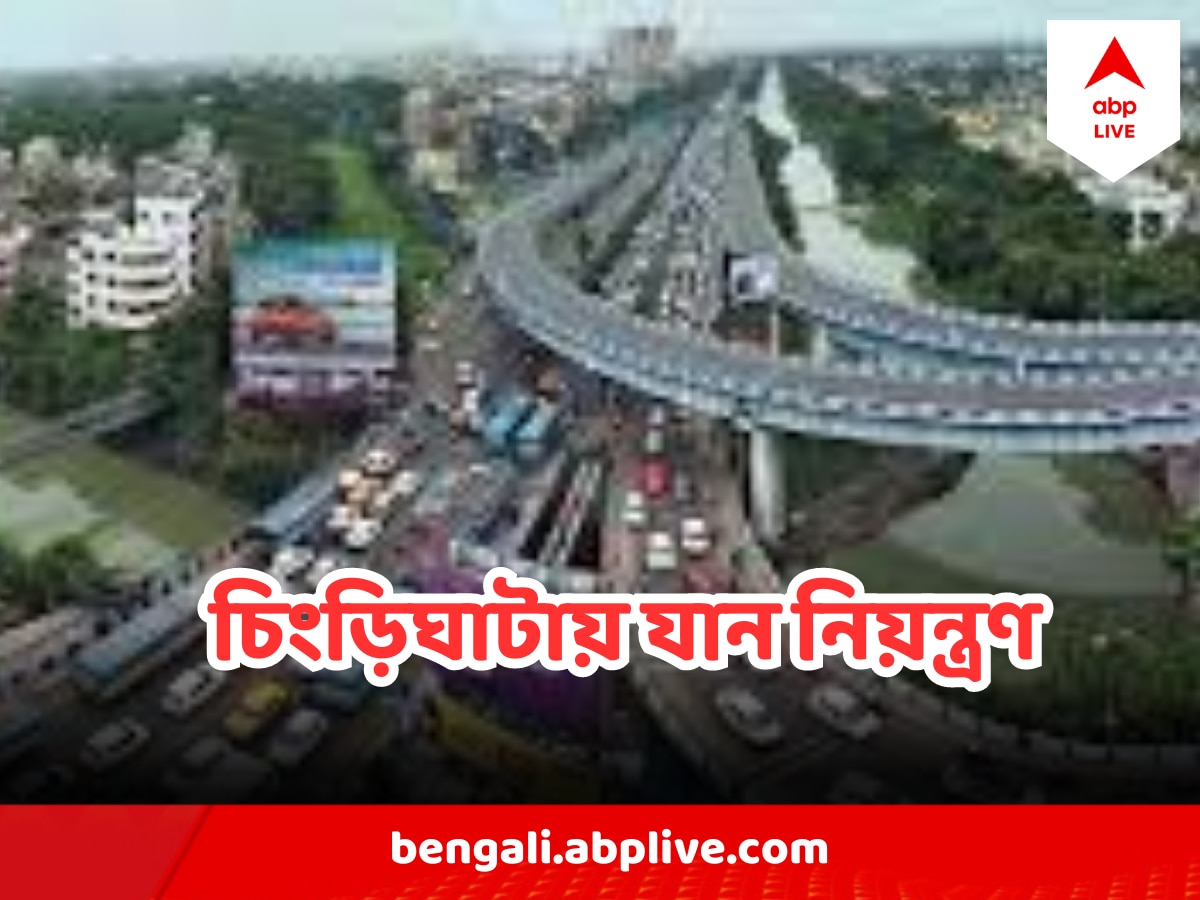 Chingrighata Traffic : চলবে মেট্রোর পিলার তৈরির কাজ, চিংড়িঘাটায় যান নিয়ন্ত্রণ, কোথা দিয়ে যেতে পারবে গাড়ি?