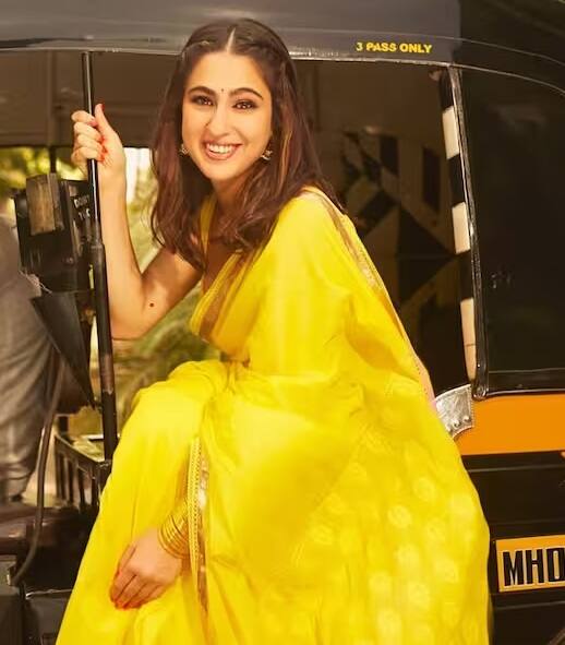 સારા અલી ખાનને બોલિવૂડની ‘નમસ્તે ગર્લ’ કહેવામાં આવે છે.
