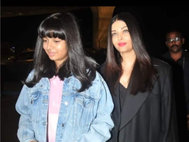 Aishwarya Rai leaves for Cannes with daughter, Aaradhya’s jacket grabs everyone’s attention