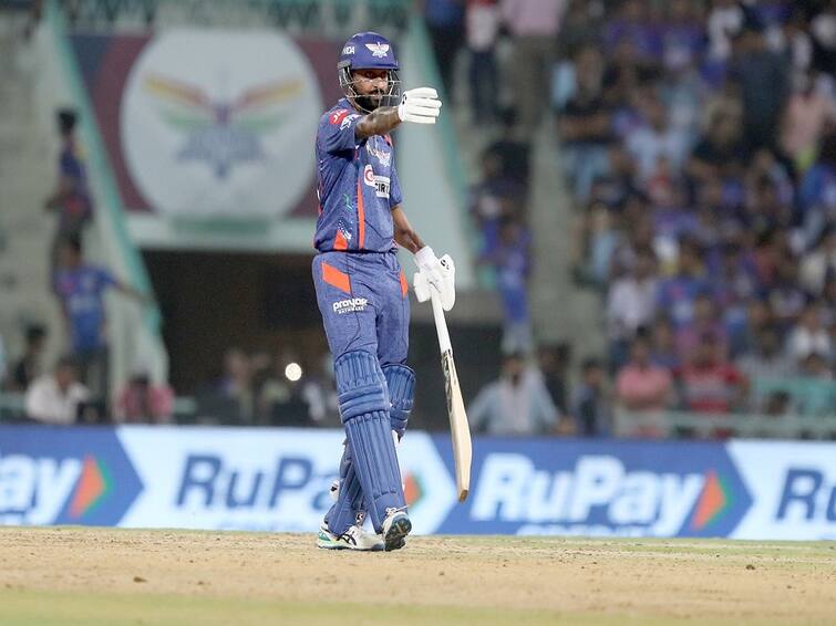 After the victory, the trouble of Lucknow Super Giants increased, an update came about Captain Krunal