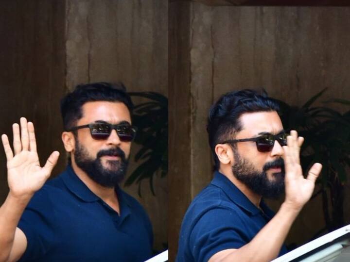 தற்போது மும்பையில் எடுக்கப்பட்ட சூர்யாவின் புகைப்படம் இணையத்தில் வெளியாகி வைரலாகி வருகிறது.