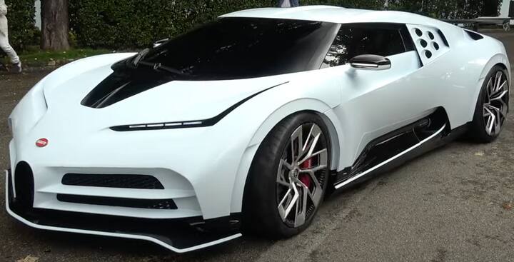 चौथी कार Bugatti Centodieci है जिसकी कीमत लगभग 74,18,08,800 रुपये है