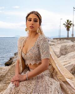 Sara Ali Khan - Cannes 2023 : కేన్స్‌లో సారా అలీ ఖాన్ మెరుపుల్ - దేశీ తళుకుల్
