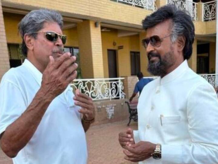 'Two Kings Together On Big Screen': Rajinikanth Meets Kapil Dev. Netizens React 'Two Kings Together On Big Screen': Rajinikanth Meets Kapil Dev. Netizens React