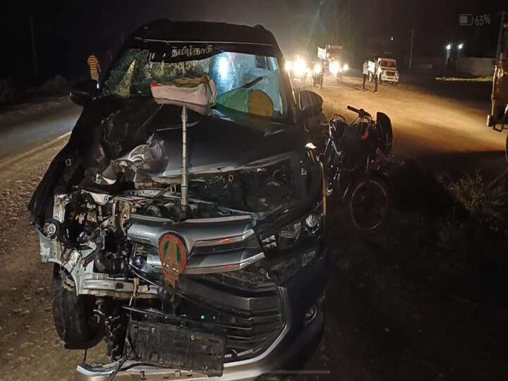 Accident: அமைச்சர் கார் மோதியதில் தூக்கி வீசப்பட்ட புதுமணத் தம்பதி - பிரிந்த கணவர் உயிர்