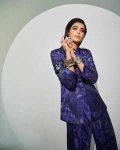 Karishma Tanna Slays In An All Blue Co-Ord Set. Take A Look