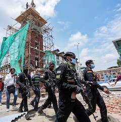 NSG Commandos In Srinagar Ahead Of G20 Meet, Conduct Area Domination Exercise. IN PICS