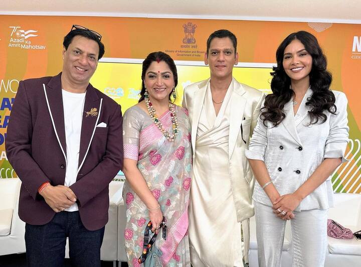 Sharing the pictures, Madhur wrote,