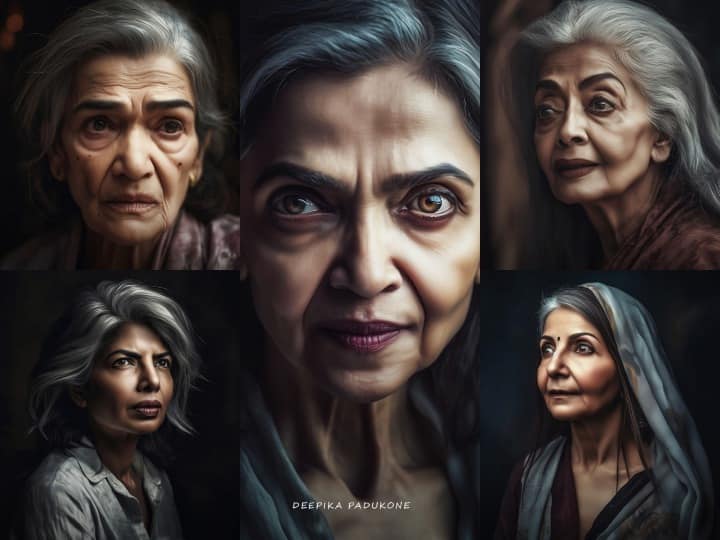 AI Photos Of Bollywood Actresses aishwarya rai bachchan shraddha kapoor priyanka chopra In Old Age shared on Instagram fans trolled pictures AI Photos: बॉलीवुड एक्ट्रेसेस की AI तस्वीरें आईं सामने, फैंस को नहीं आईं पसंद, यूजर ने कहा- 'ये श्रद्धा कपूर है या चुड़ैल?'