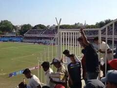 Kolhapur Football: शाहू गोल्ड चषक स्पर्धेच्या फायनलसाठी कोल्हापुरकरांची शाहू स्टेडियमवर तुडूंब गर्दी