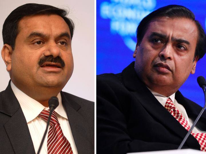 Mukesh Ambani and Gautam Adani Wealth Decreased know his net worth Ambani-Adani: इतनी घट गई अंबानी और अडानी की संपत्ति, अरबपतियों की लिस्‍ट में अब इस पायदान पर प‍हुंचे