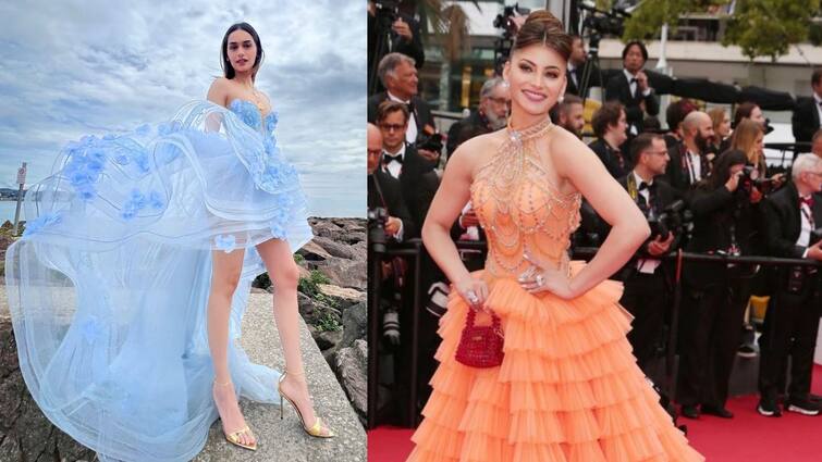 Cannes Film Festival 2023: Urvashi Rautela and Manushi Chillar flaunts their costume in Cannes Red Carpet, know in details Cannes Film Festival 2023: কানের দ্বিতীয় দিনে সেরা সাজ মানুসীর, কমলা গাউনে স্নিগ্ধ উর্বশী