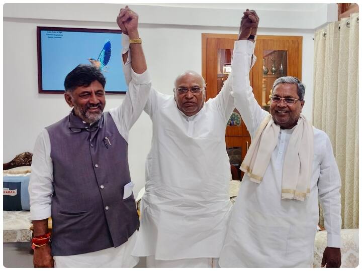Siddaramaiah Oath Taking Ceremony Karnataka CM Guest List Expected Ministers DK Shivakumar Siddaramaiah Oath Ceremony: डीके शिवकुमार अकेले डिप्टी सीएम, सिद्धारमैया मुख्यमंत्री, कांग्रेस का आधिकारिक ऐलान- कर्नाटक में 20 मई को शपथ ग्रहण
